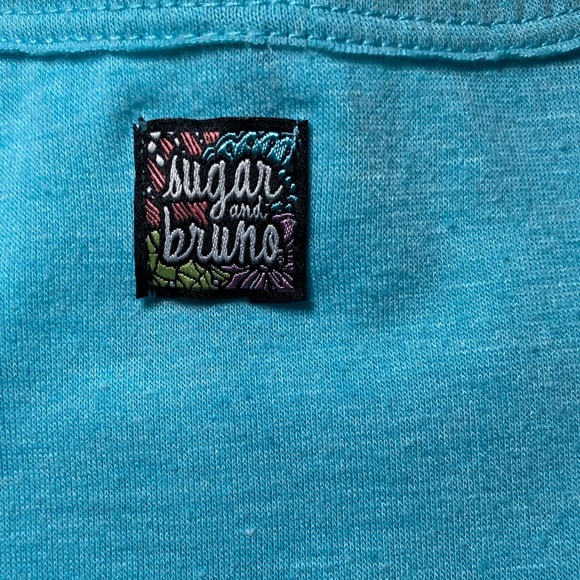 Sugar and Bruno “Everyday I’m Sparklin” Unicorn tank top, youth one size. - Picture 5 of 5